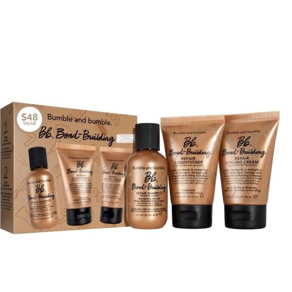 Bumble and Bumble. Bond-Building Hair Repair Starter Set. For Damaged Hair. New - Picture 1 of 5